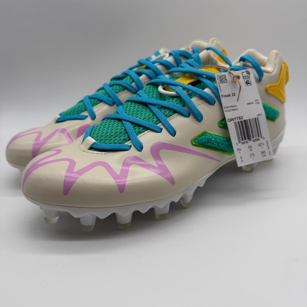 Adidas Freak 22 The Simpsons Krusty The Clown Football Cleats GW1782 Size 9